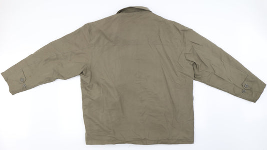 Chaears Mens Green Jacket Coat Size XL