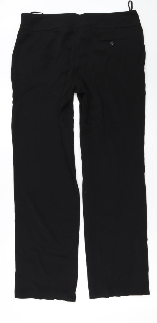 south Womens Black Trousers Size 36 in L30 in