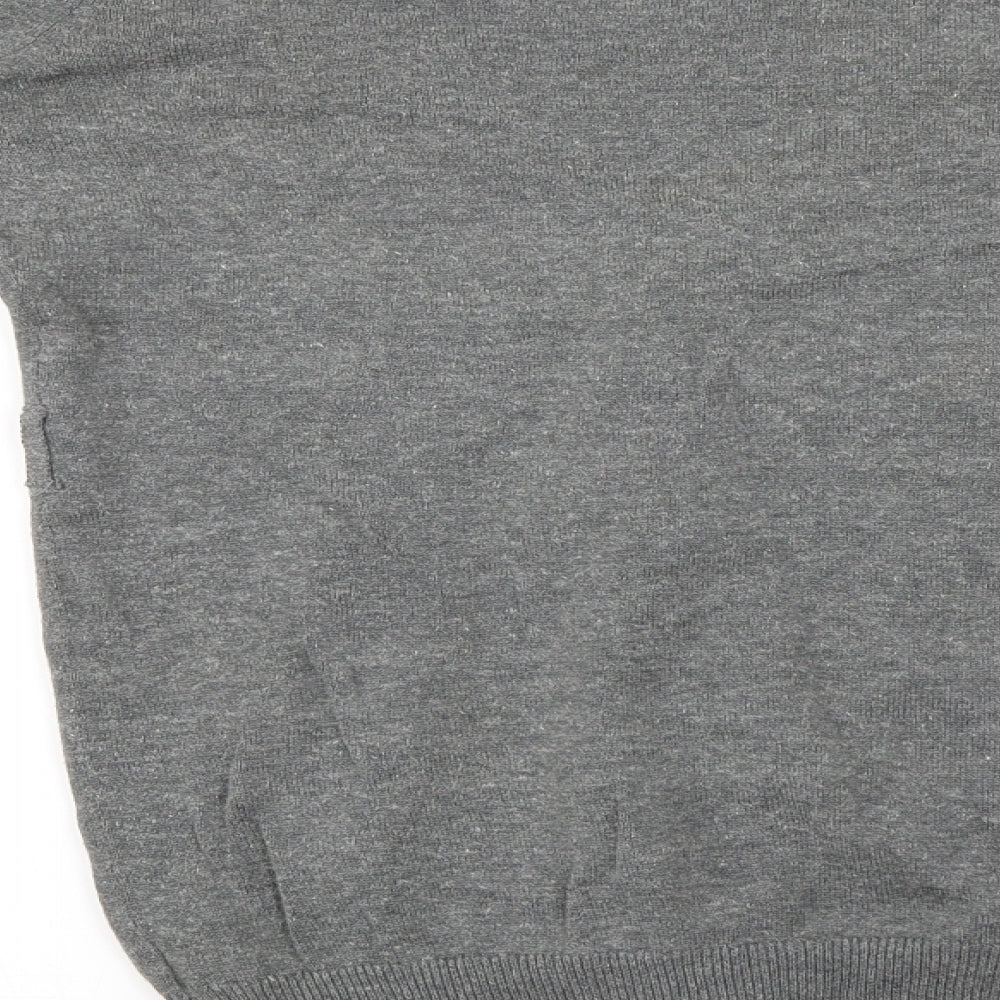 Select Womens Grey Cardigan Jumper Size 14