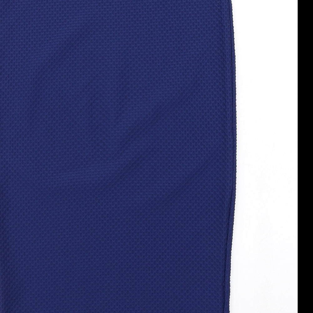 Select Womens Blue Bandage Skirt Size 12