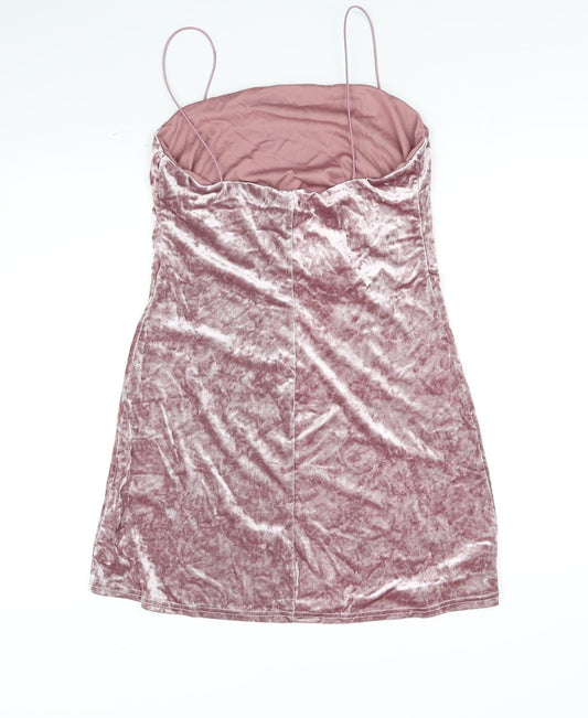 New Look Womens Pink Basic Tank Size 14