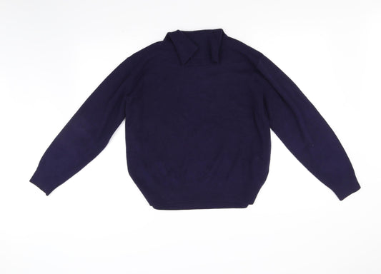berketex Womens Blue Pullover Jumper Size 14