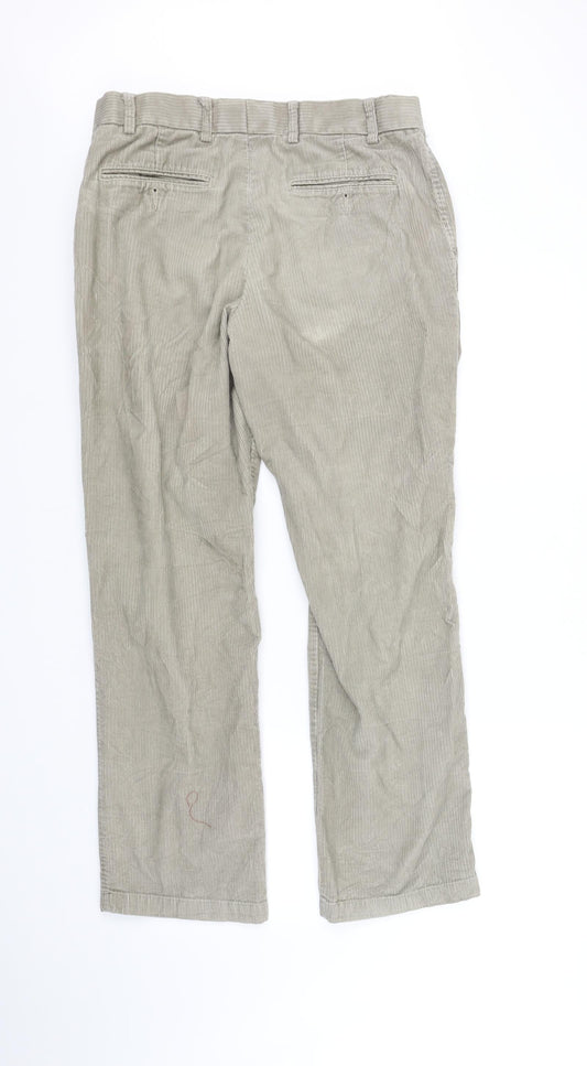 Marks and Spencer Womens Beige Trousers Size L L31 in