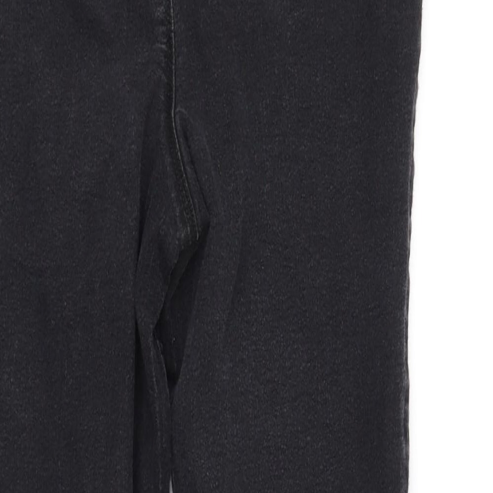 Matalan Womens Grey Straight Jeans Size 10 L30 in