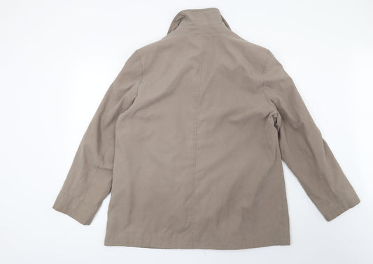 EWM Womens Brown Jacket Size 18