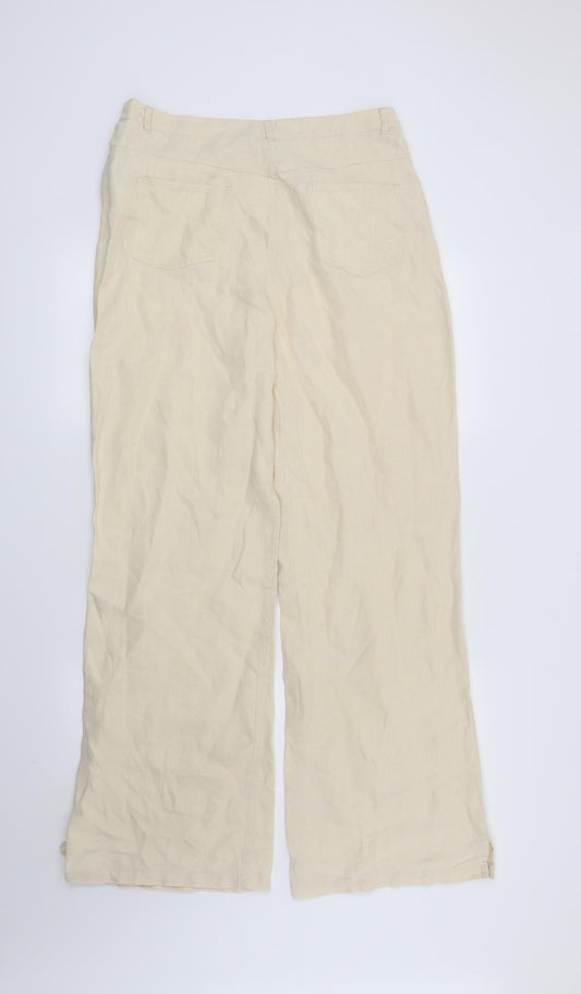Etam Womens Beige Trousers Size 32 in L31 in