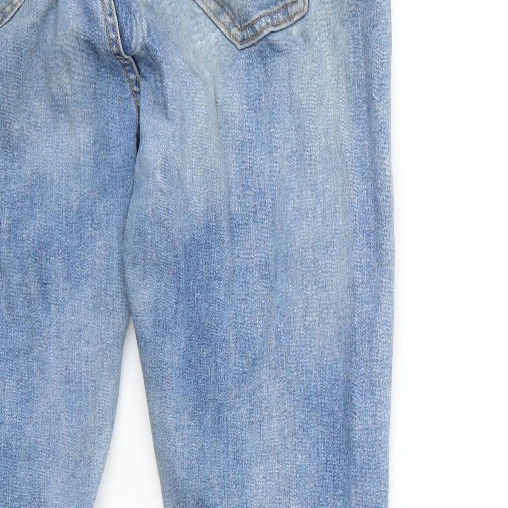 Denim & Co. Womens Blue Skinny Jeans Size 10 L27 in