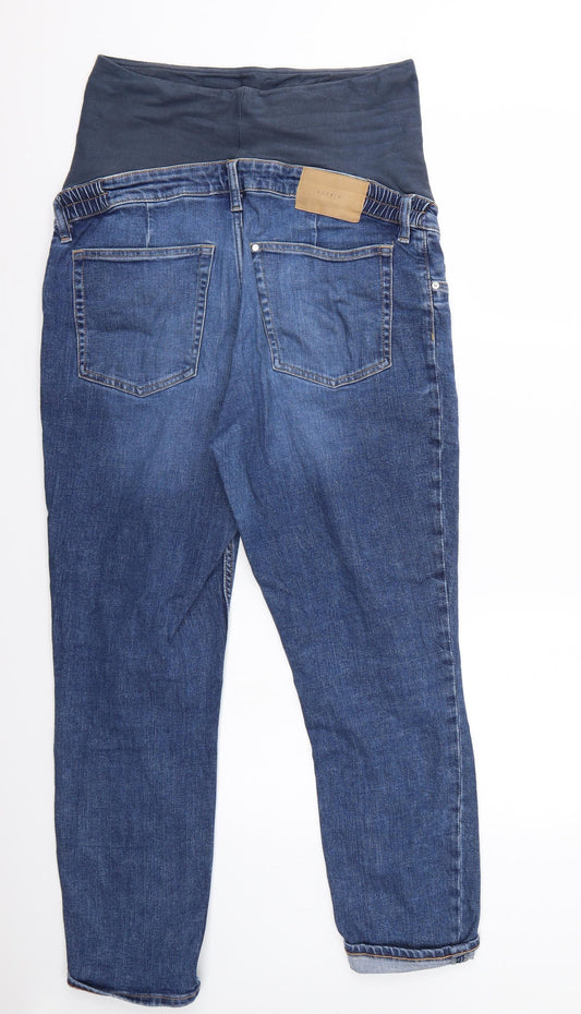 Denim Womens Blue Mom Jeans Size M L26 in