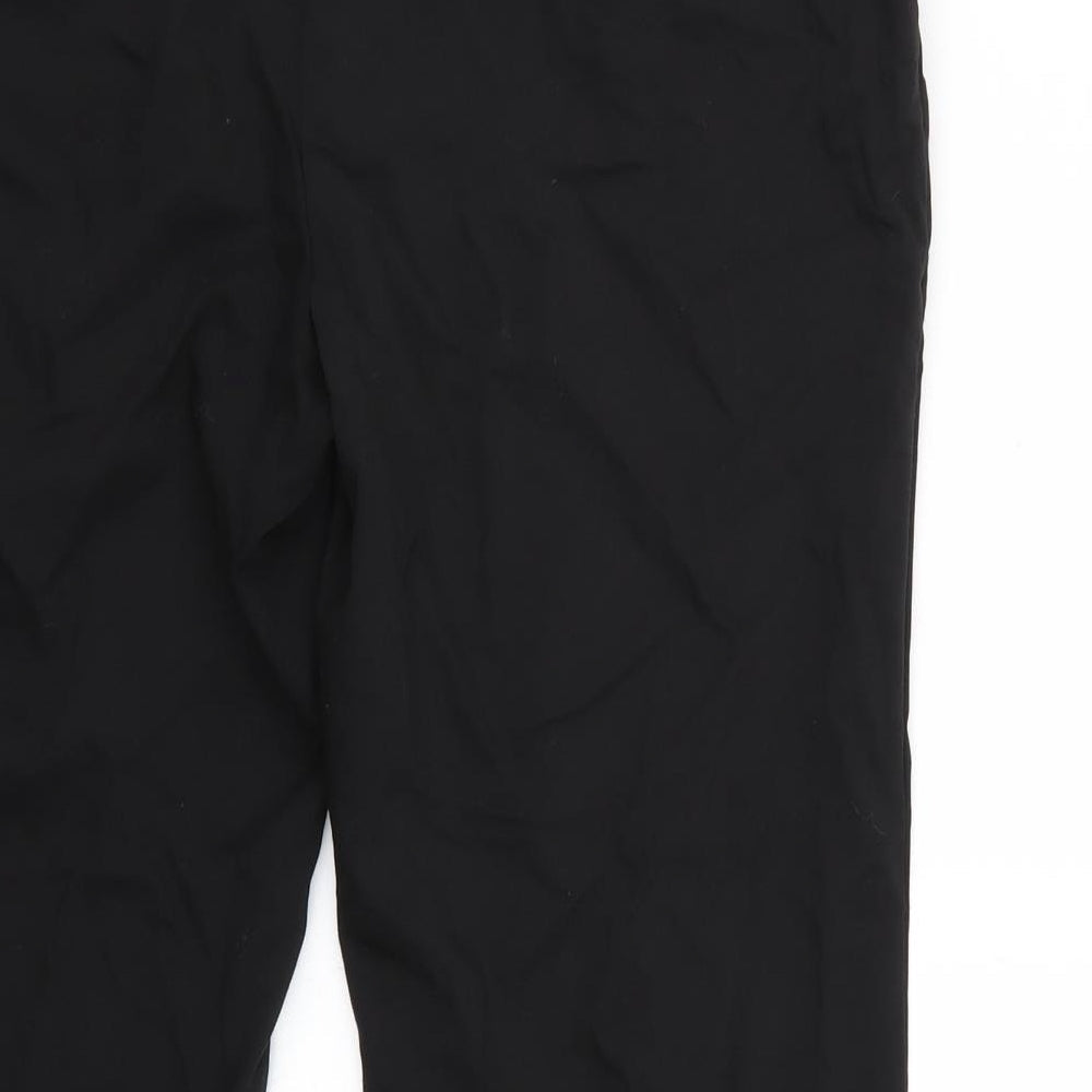 Dorothy Perkins Womens Black Trousers Size 12 L26 in