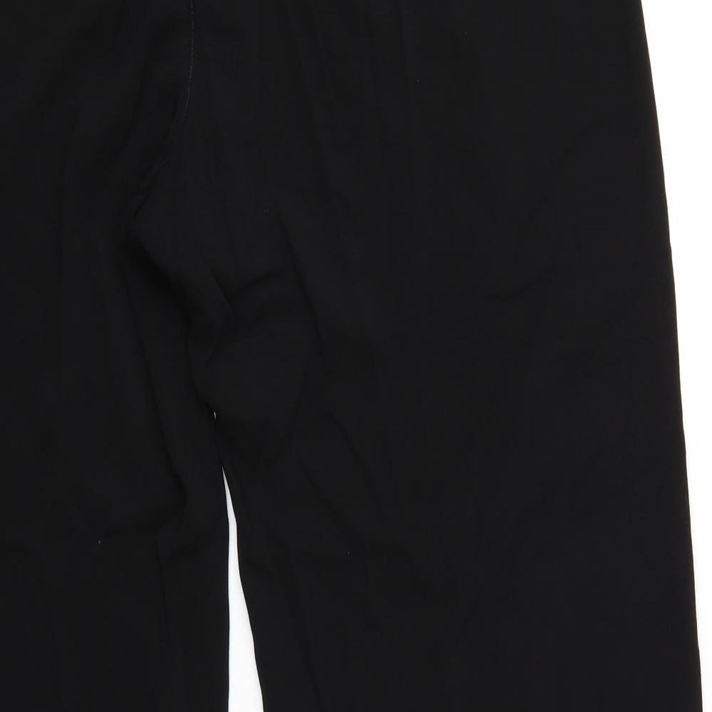 essence Womens Black Trousers Size 18 L27 in