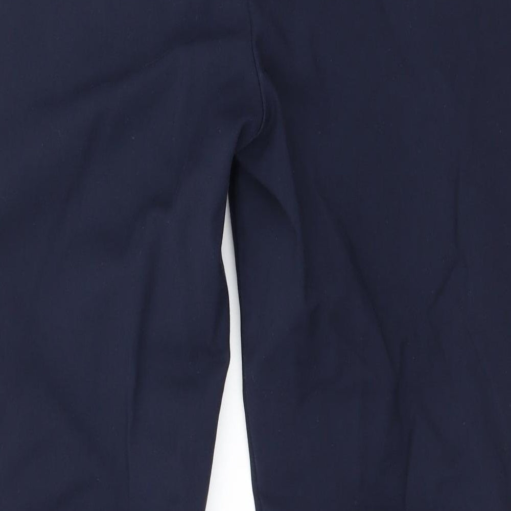 NEXT Womens Blue Trousers Size 14 L26 in