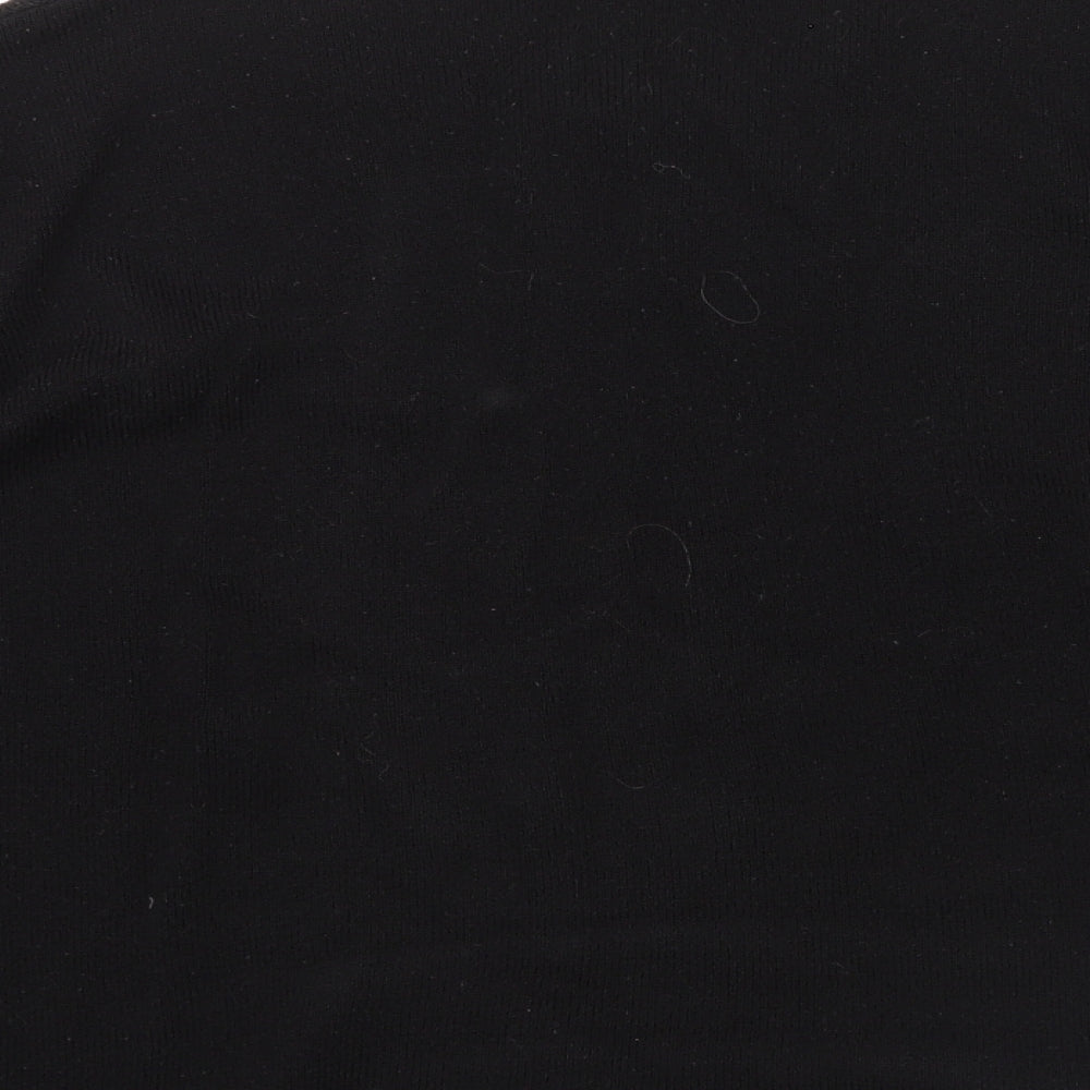 Brand and care label for CORDELIA women’s black jumper, size UK 14