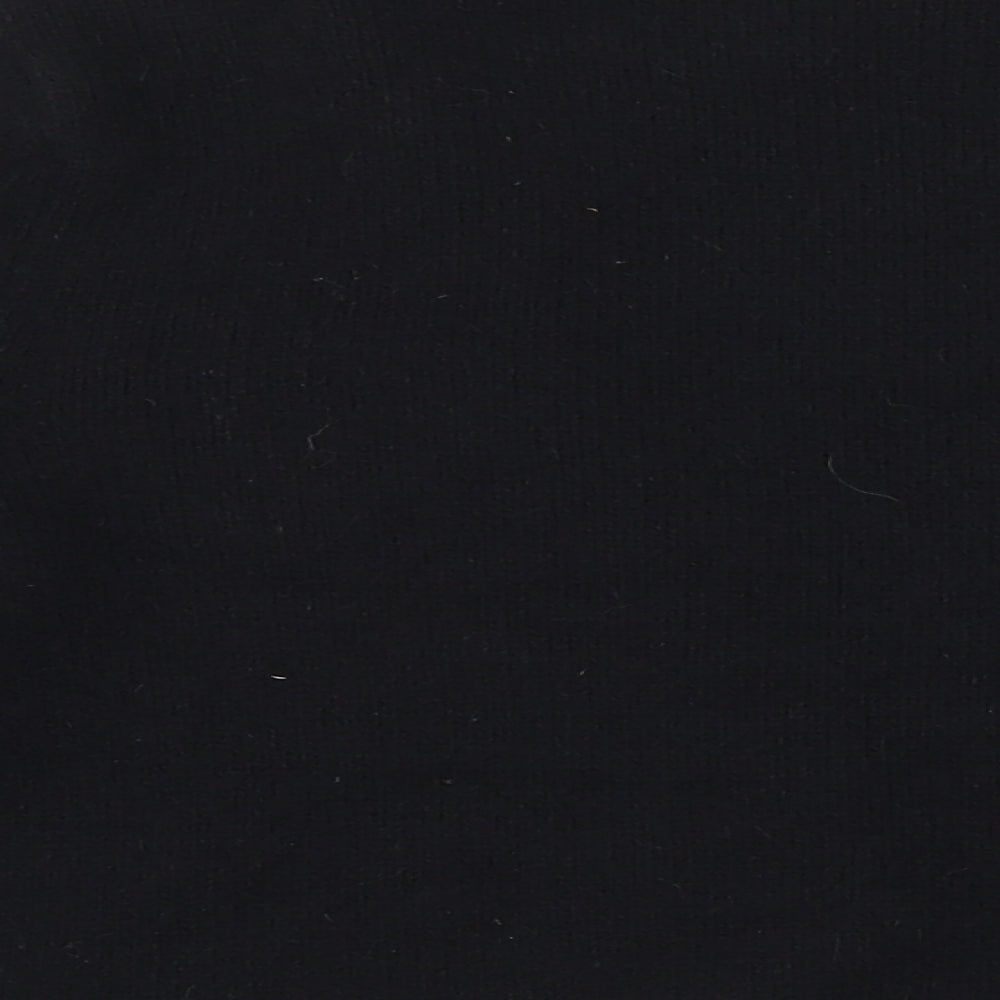 AMARANTO Womens Black Cardigan Jumper Size 16