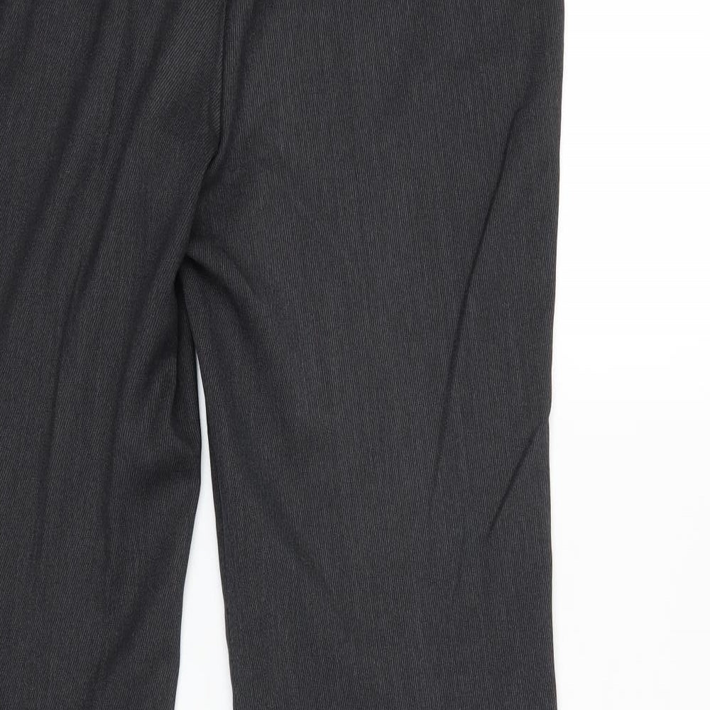 Principles Womens Grey Denim Trousers Size 14 L28 in