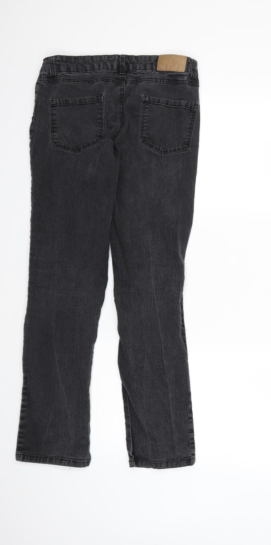 Dorothy Perkins Womens Grey Denim Skinny Jeans Size 10 L27 in