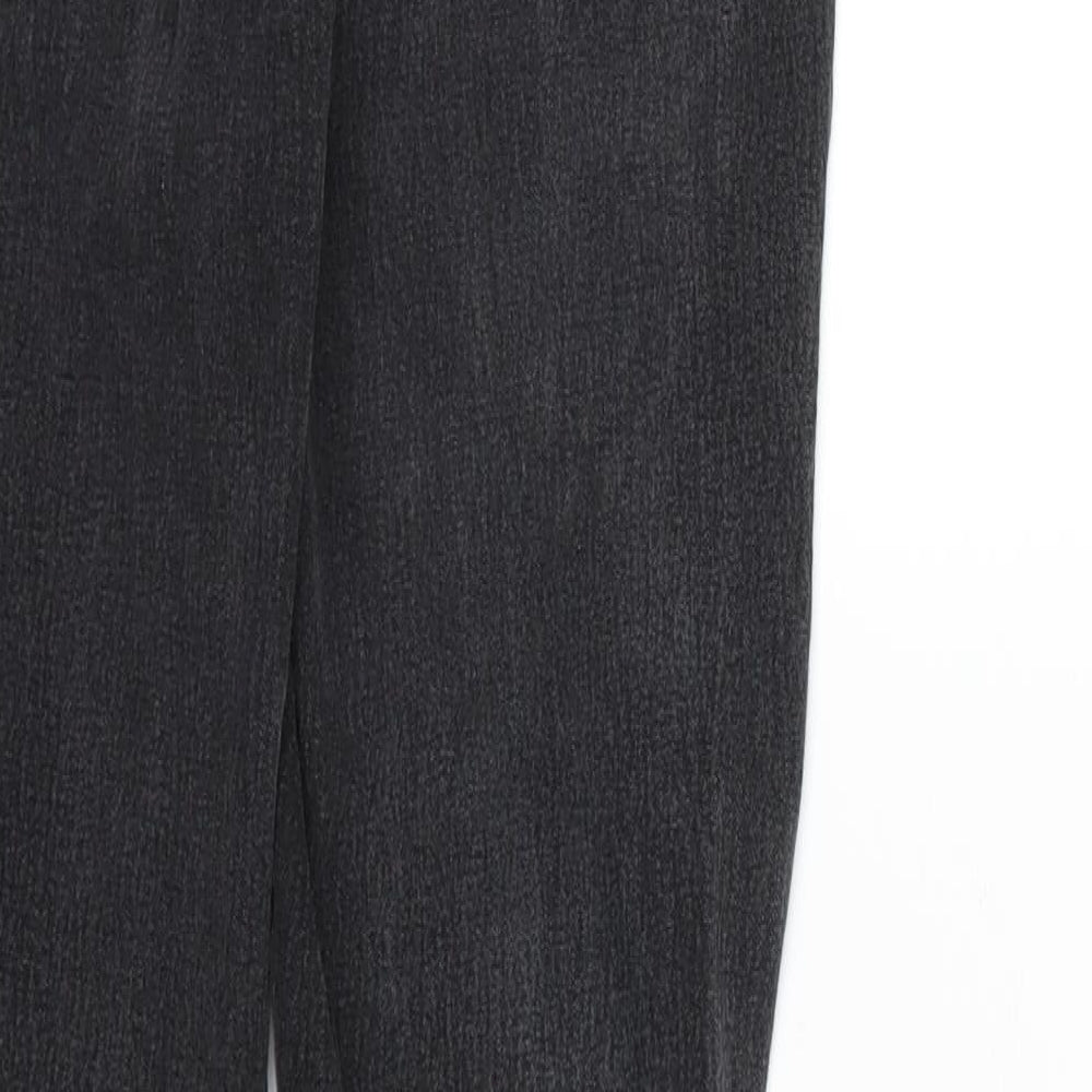 Dorothy Perkins Womens Grey Denim Skinny Jeans Size 10 L27 in