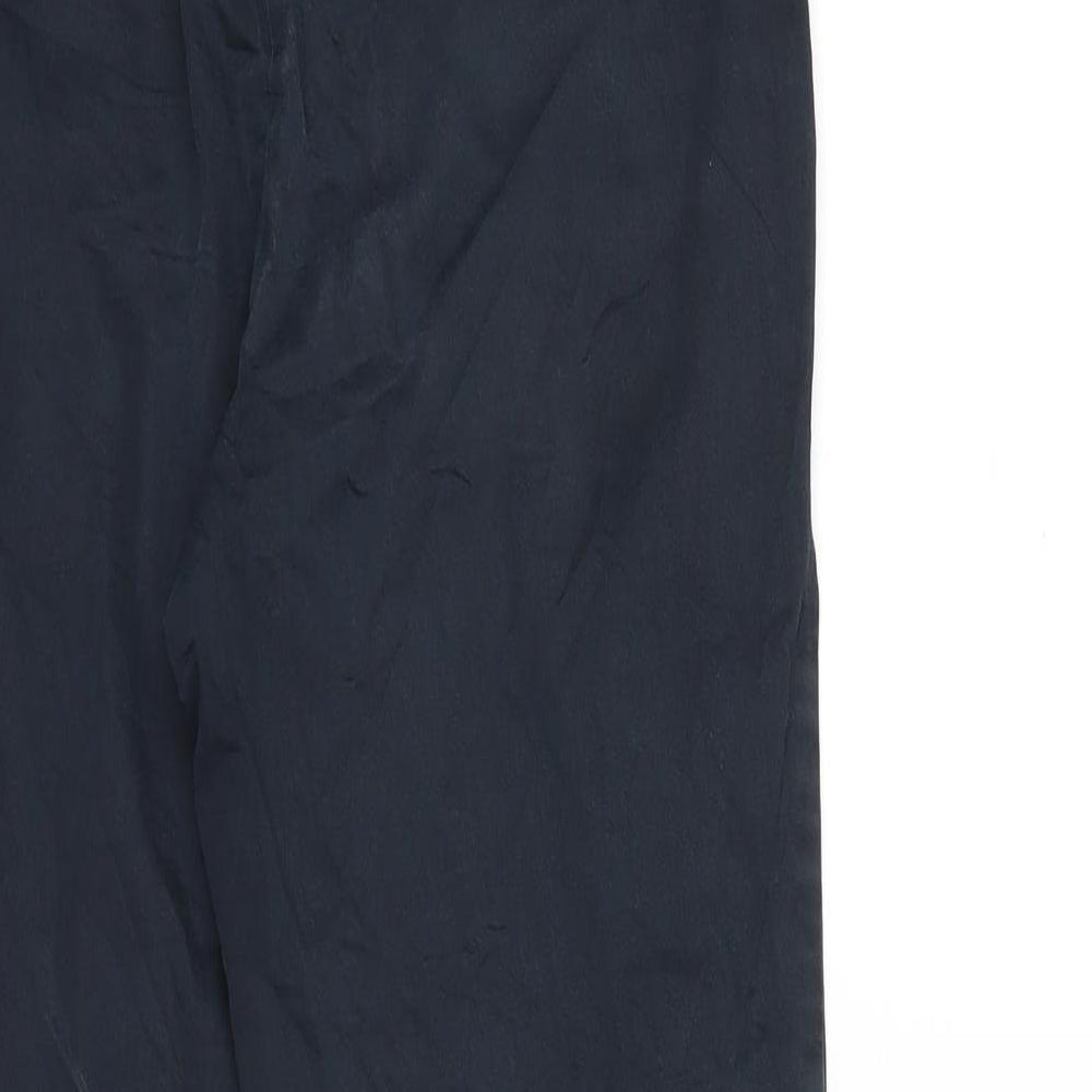 Brand and care label for BRAX women’s blue chino trousers, size UK 10, 27-inch leg