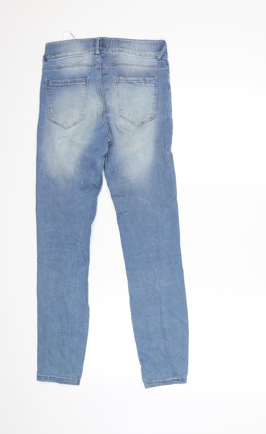 Janina Womens Blue Denim Skinny Jeans Size 6 L27 in