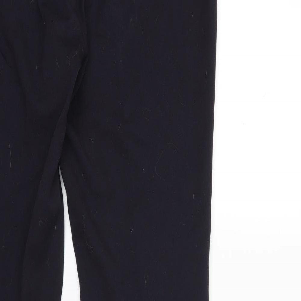 Marks and Spencer Womens Blue Trousers Size 12 L32 in