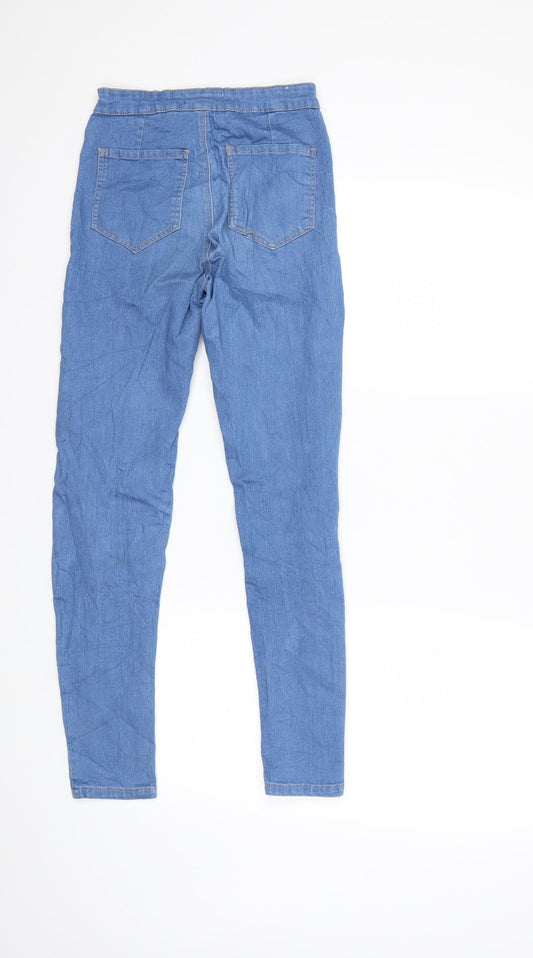Sinsay Womens Blue Denim Skinny Jeans Size 8 L28 in