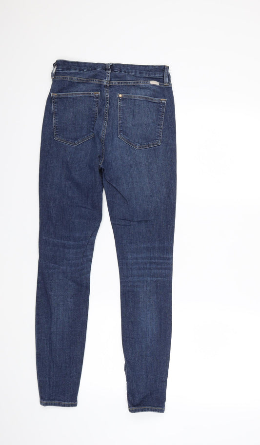 H&M Womens Blue Denim Skinny Jeans Size 28 in L27 in