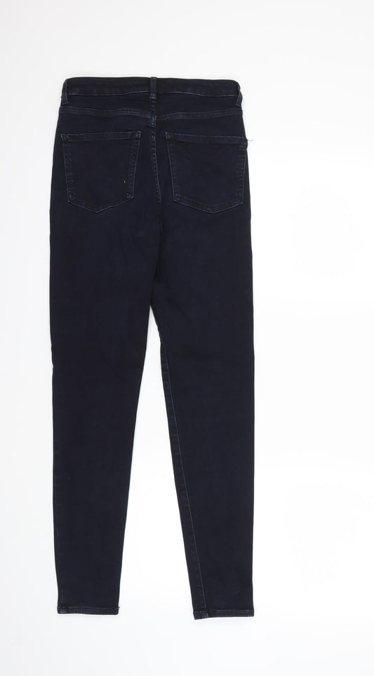 NEXT Womens Blue Denim Skinny Jeans Size 8 L28 in