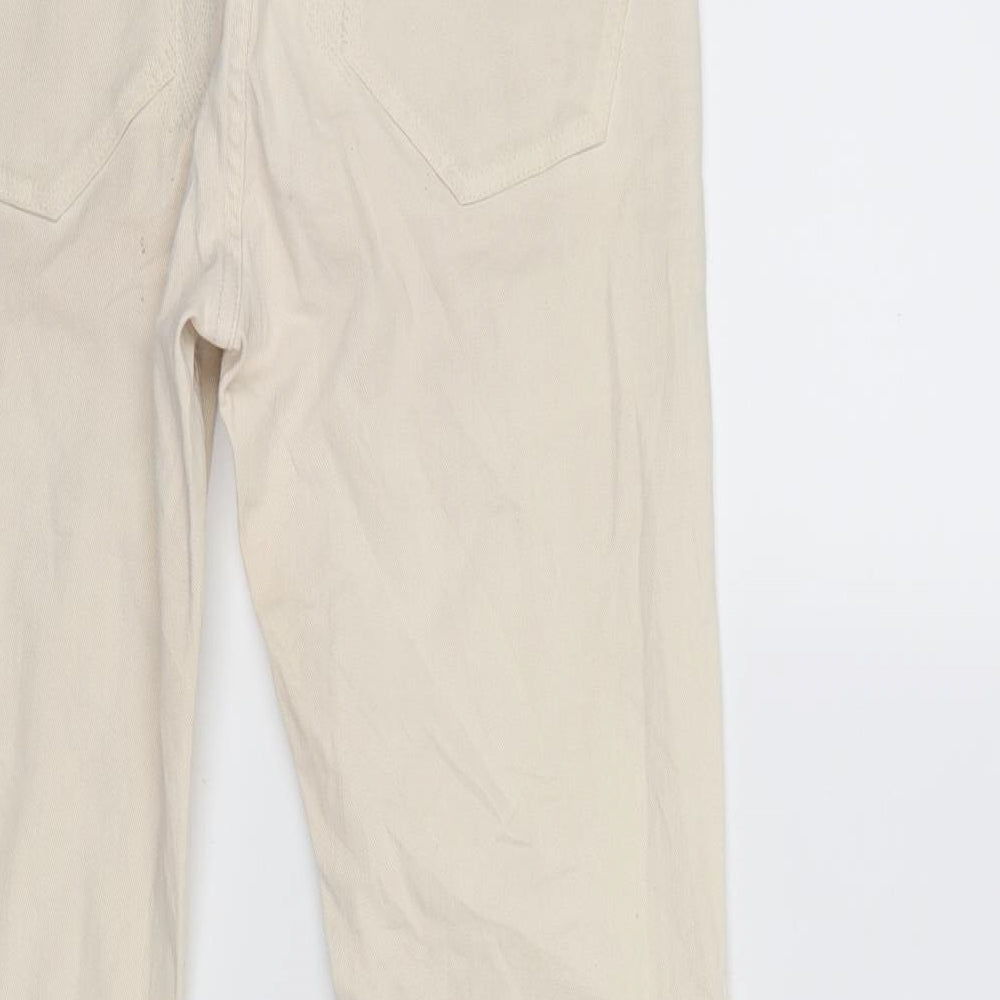 clolsed Womens Beige Denim Straight Jeans Size 30 in L26 in