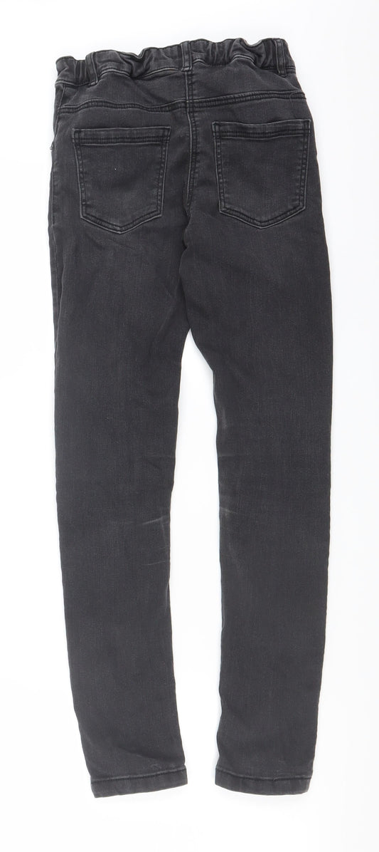 TU Girls Black Denim Skinny Jeans Size 10 Years