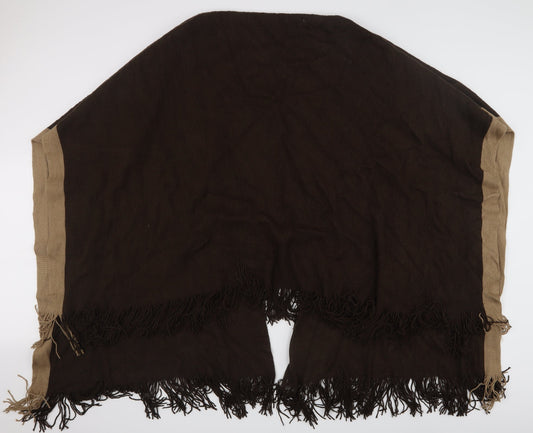 Preworn Womens Brown Cape Jumper One Size