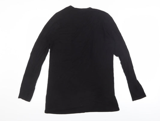 New Look Womens Black Cardigan Jumper Size 12