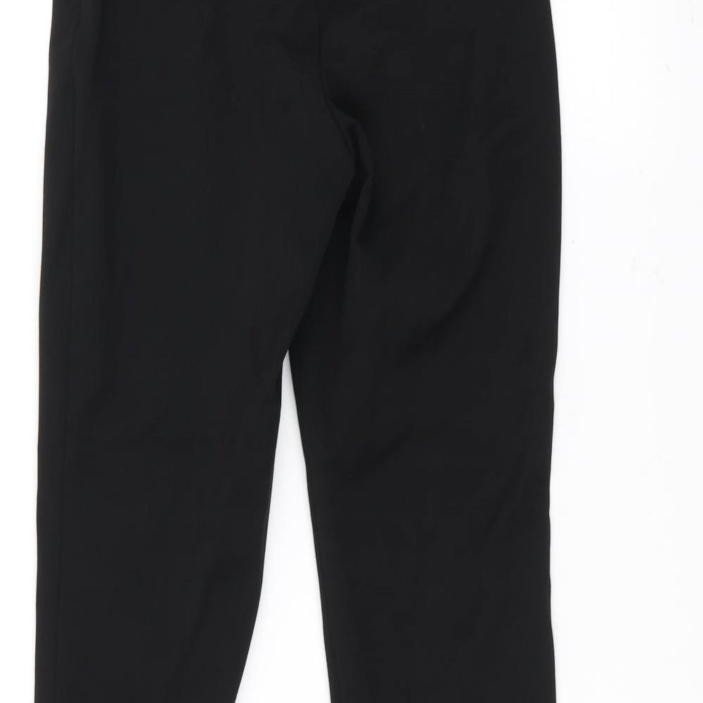 H&M Womens Black Trousers Size 6 L26 in