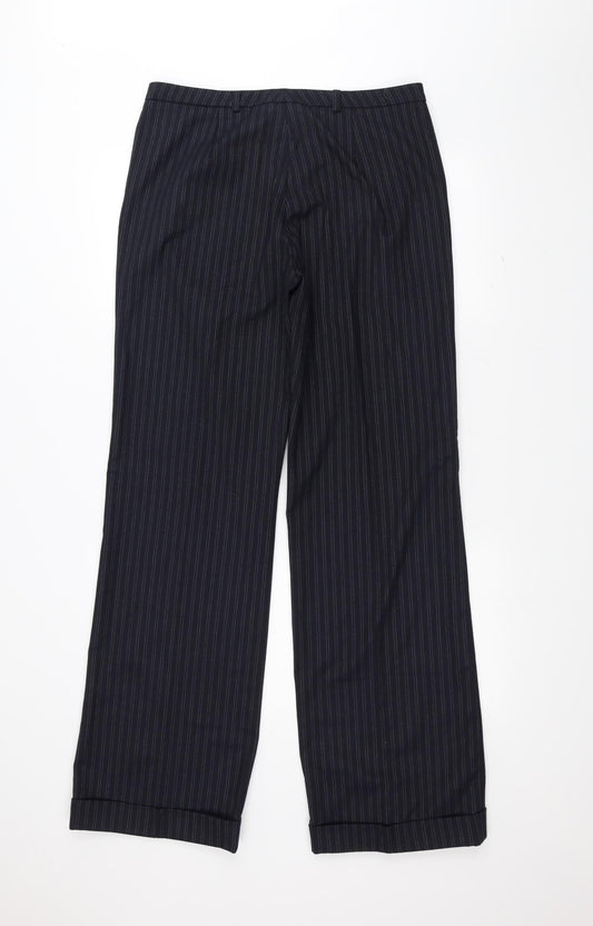La Redoute Womens Black Trousers Size 12 L31 in
