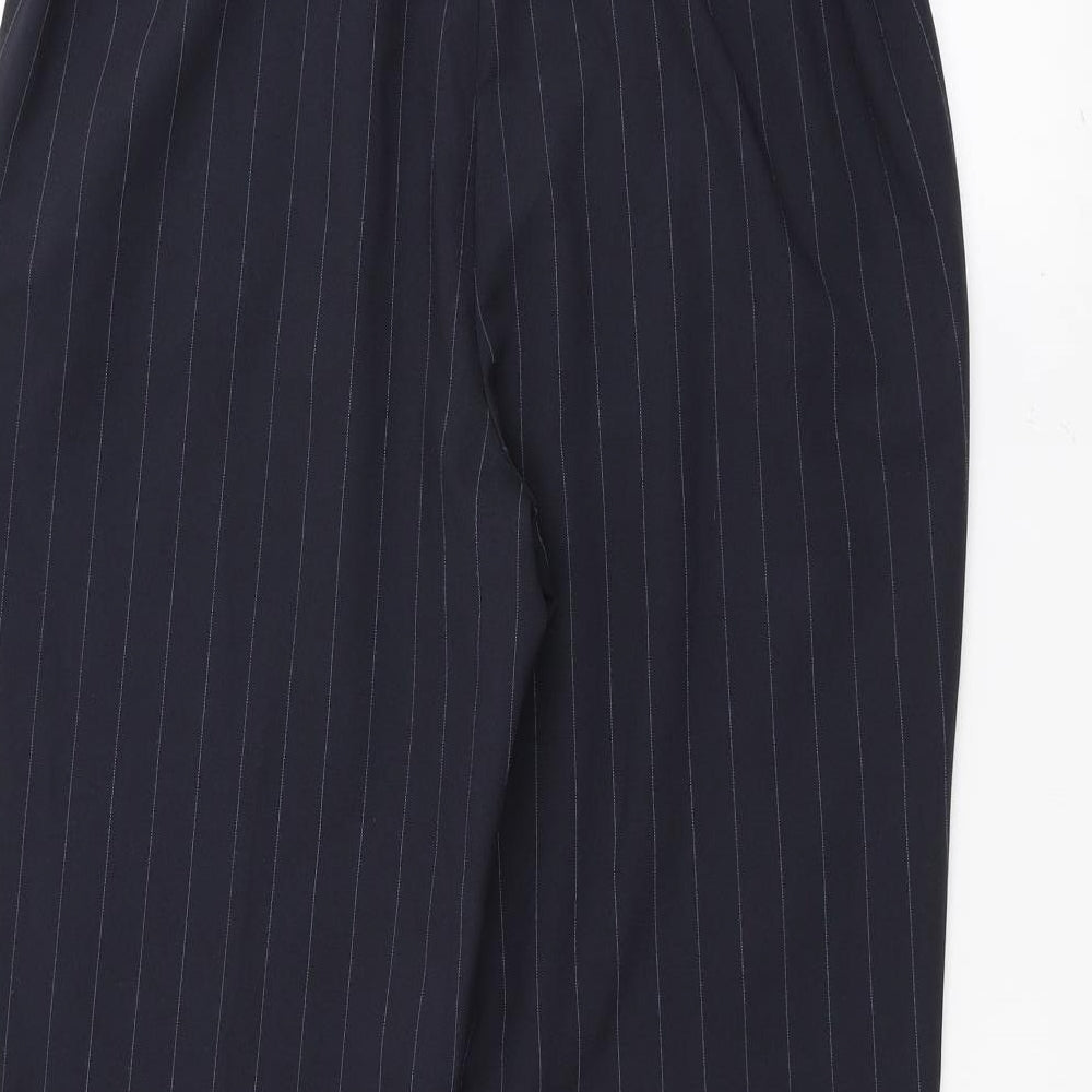 Bonmarché Womens Blue Trousers Size 12 L24 in