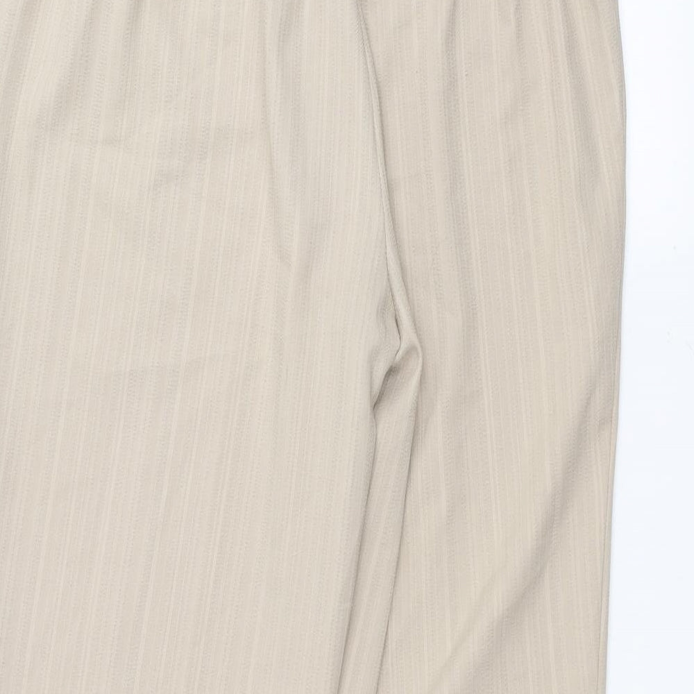 BM Womens White Trousers Size 18 L26 in