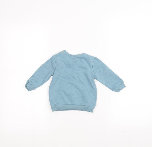 George Baby Blue Pullover Jumper Size 3-6 Months