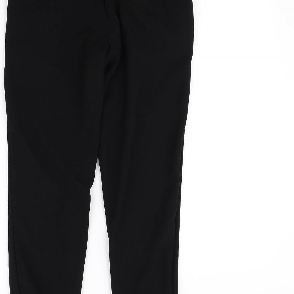 H&M Womens Black Trousers Size 10 L29 in