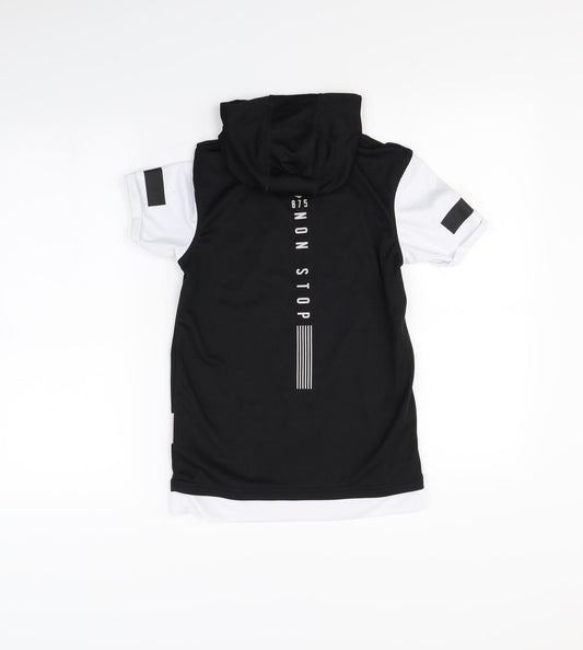 George Boys Black Pullover Jumper Size 10 Years