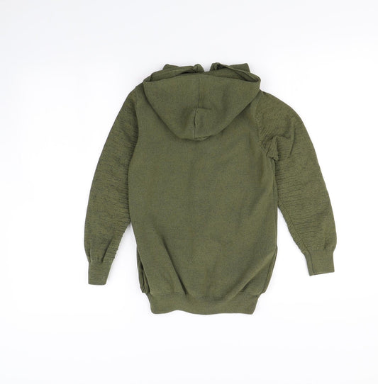 NEXT Boys Green Full Zip Hoodie Size 9 Years