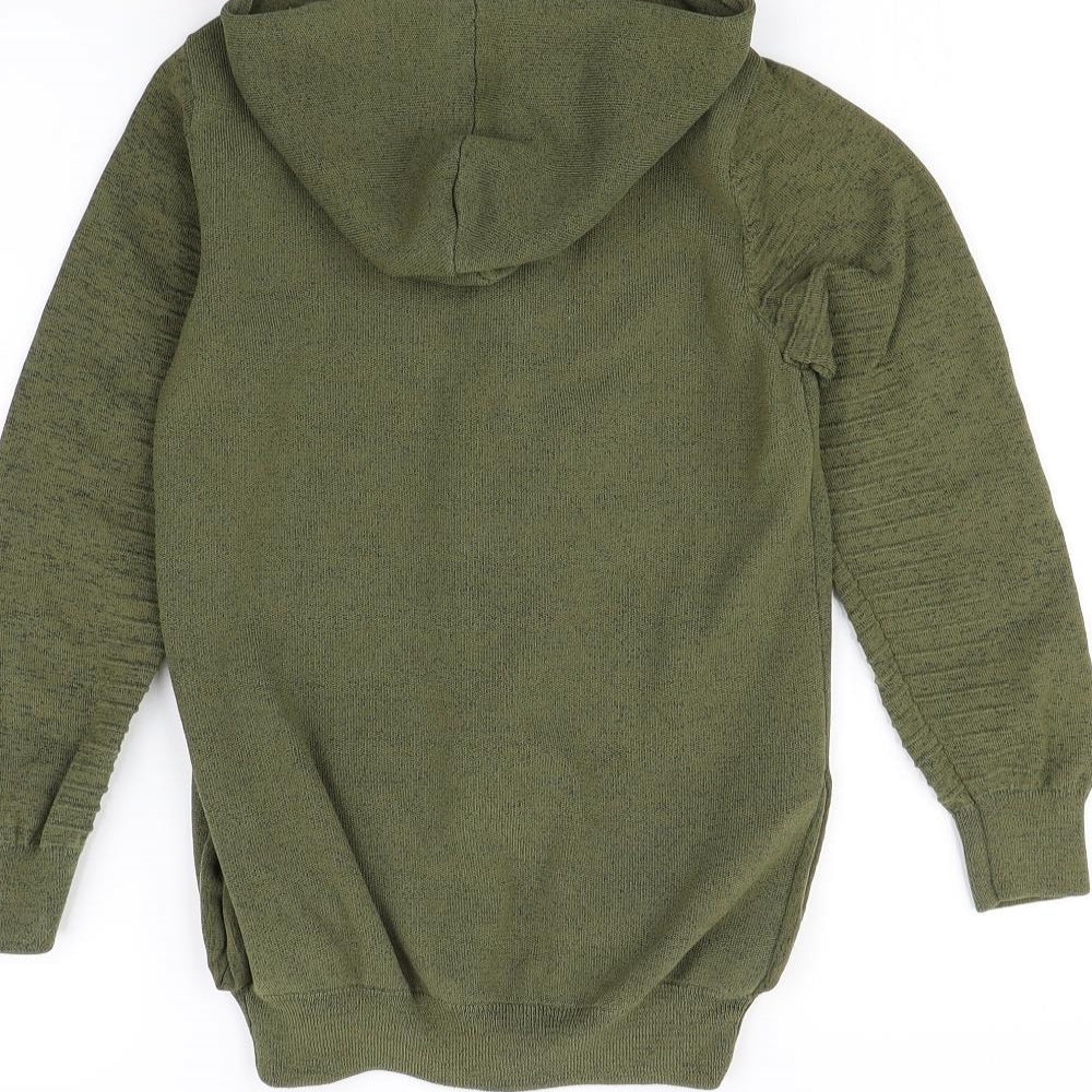 NEXT Boys Green Full Zip Hoodie Size 9 Years