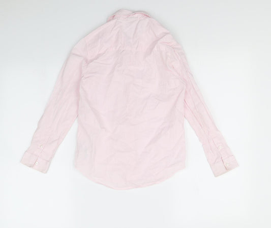 NEXT Boys Pink Basic Button-Up Size 9 Years