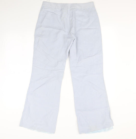 Sticky Fingers Womens Blue Trousers Size 12 L30 in