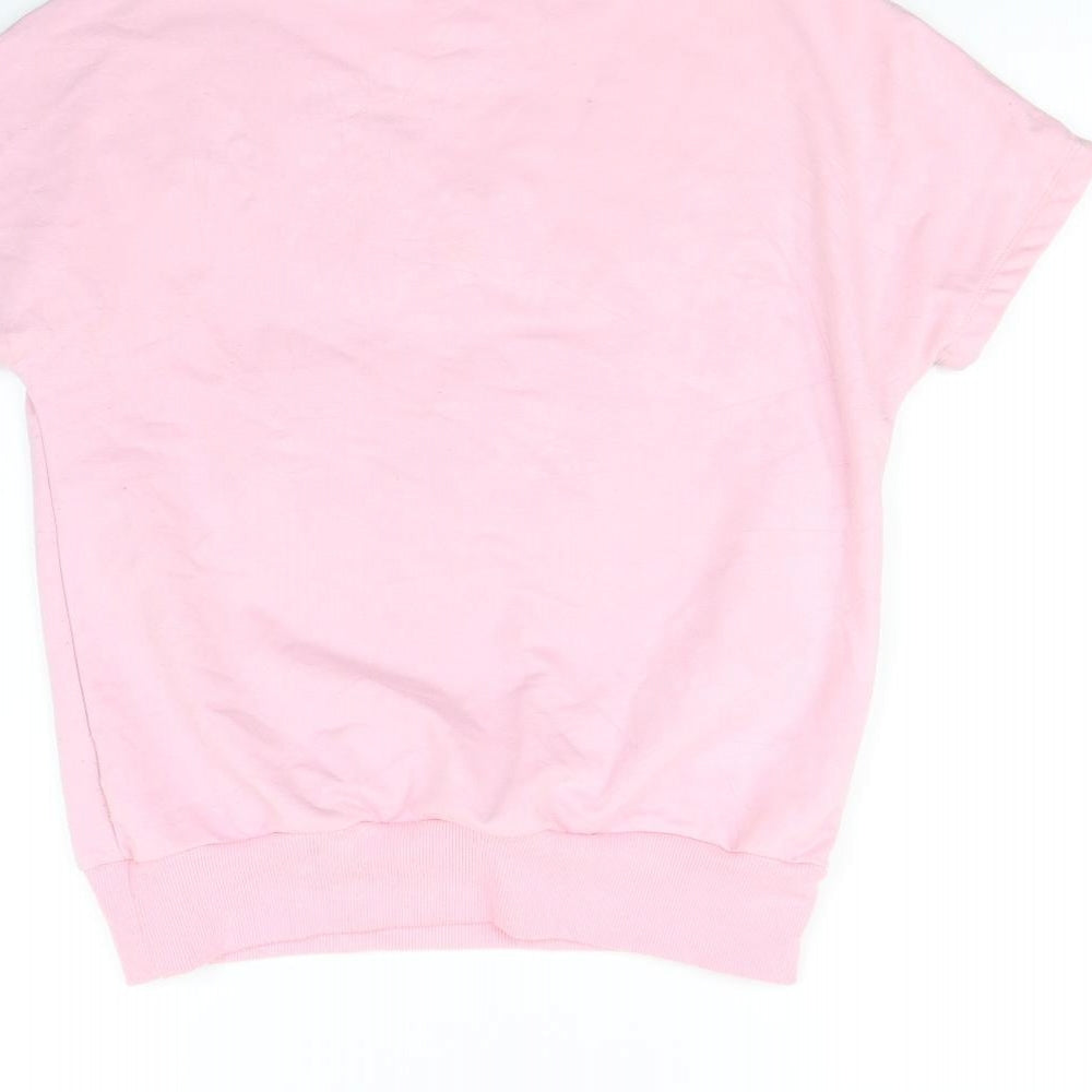Emma & Ashley Womens Pink Pullover Jumper Size S
