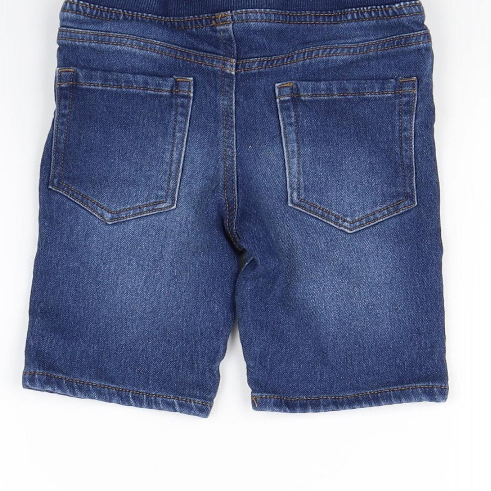 Denim & Co. Boys Blue Cargo Shorts Size 5 Years