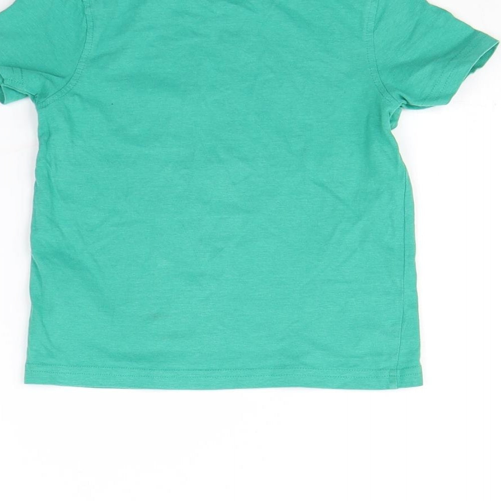 George Boys Green Basic T-Shirt Size 2 Years