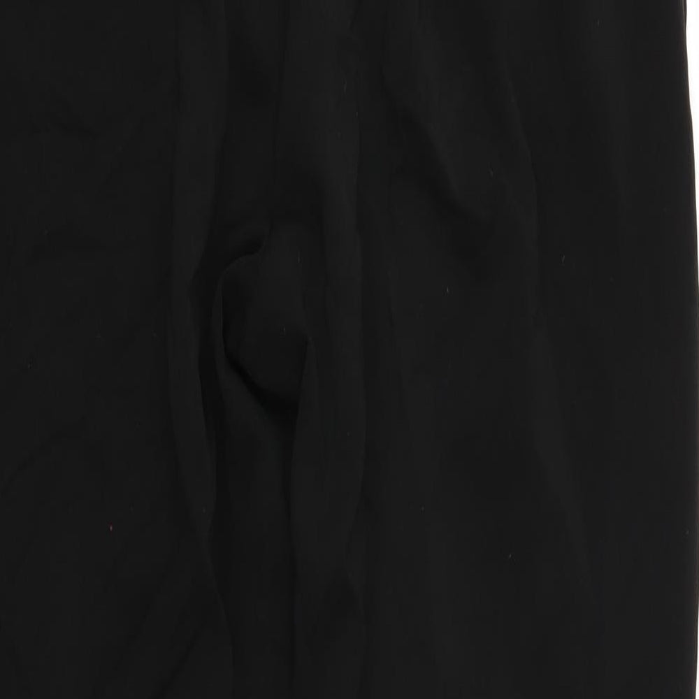 Papaya Womens Black Jegging Trousers Size 12 L25 in