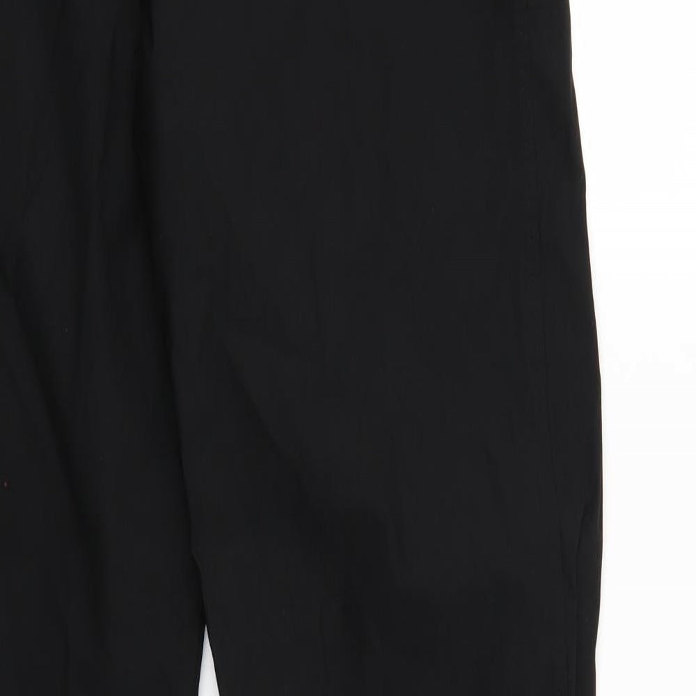 Max Studio Womens Black Trousers Size 10 L29 in
