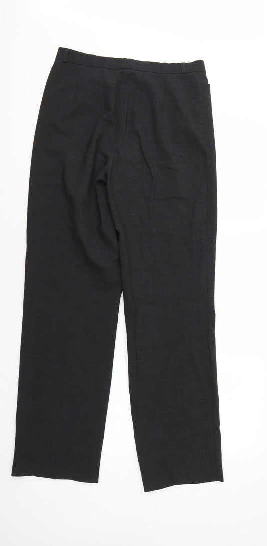 Share Womens Grey Trousers Size 10 L30 in