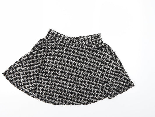 Cooperative Womens Multicoloured Herringbone A-Line Skirt Size S