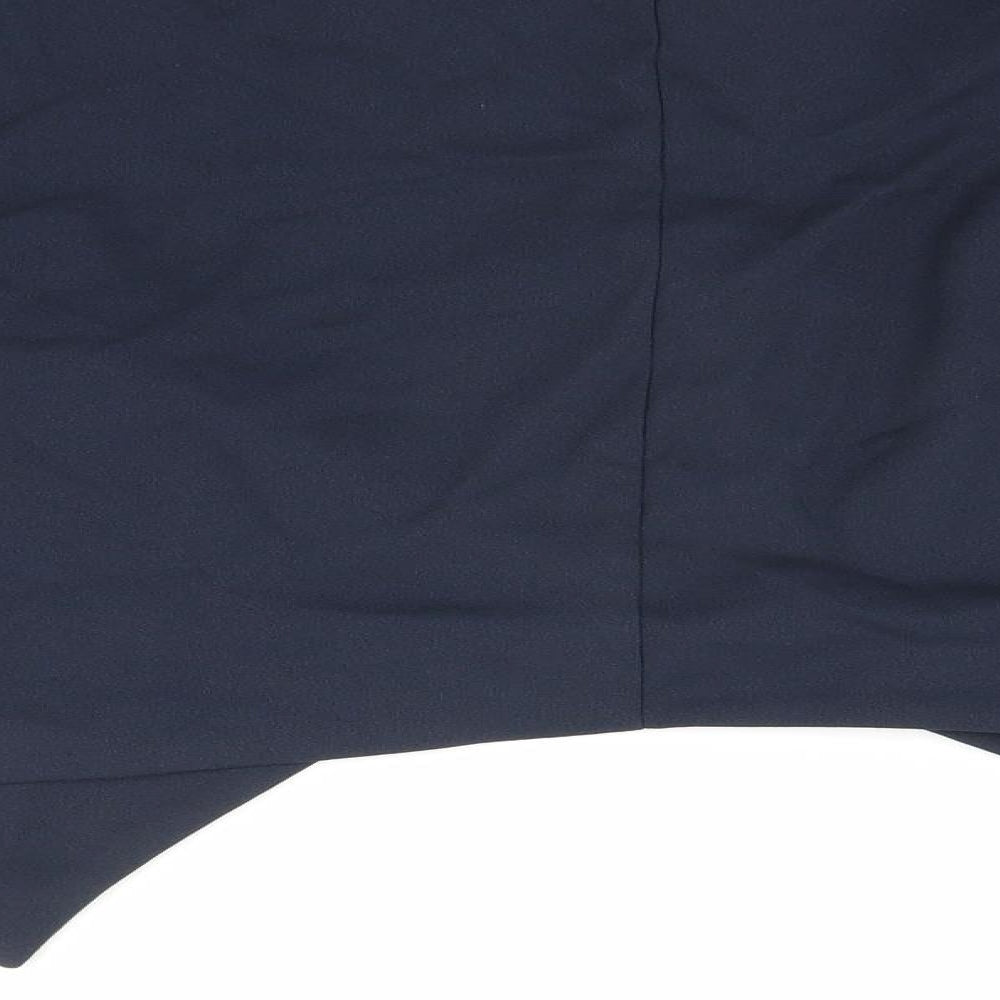 Miss Selfridge Womens Blue Shrug Jumper Size 6