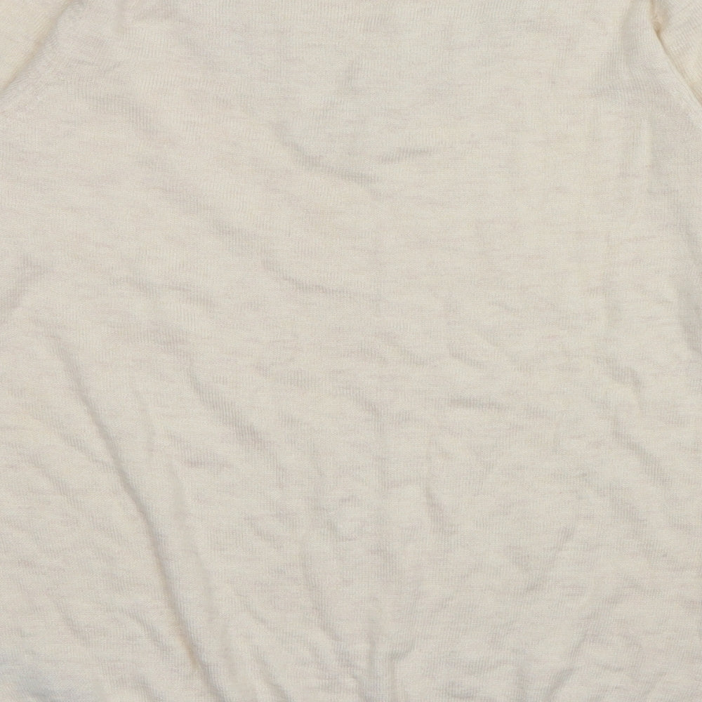 Dorothy Perkins Womens Ivory Pullover Jumper Size 12